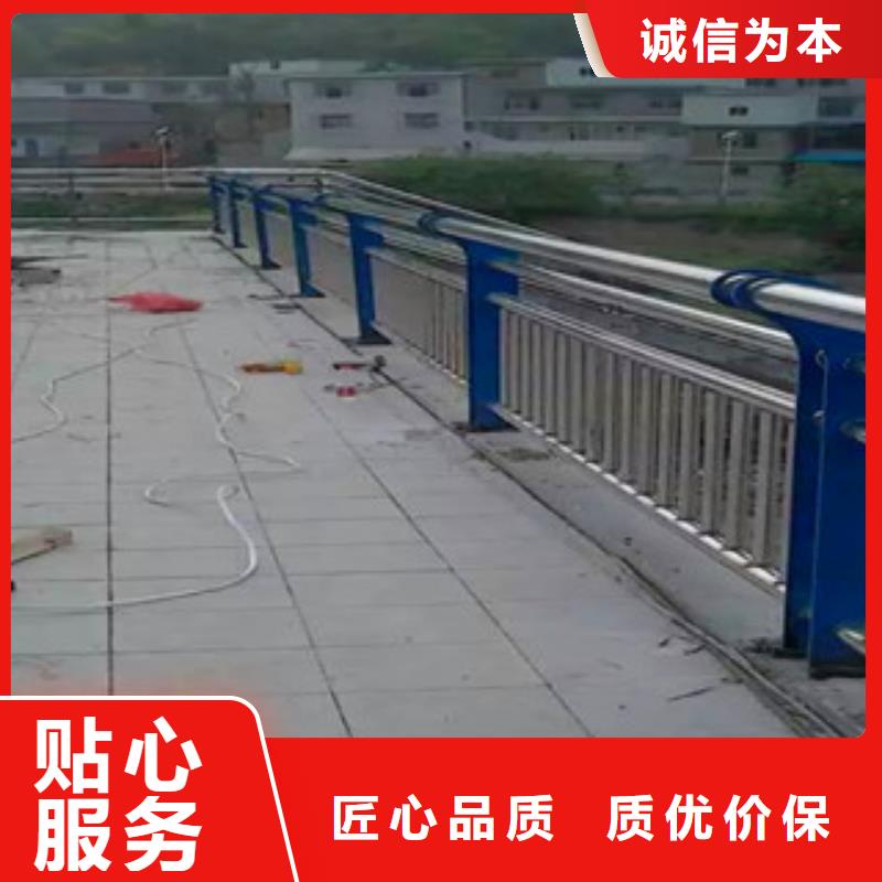 桥梁护栏不锈钢复合管护栏随到随提