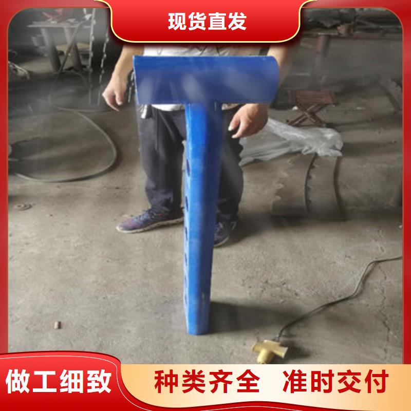 防撞立柱河道护栏品质优良