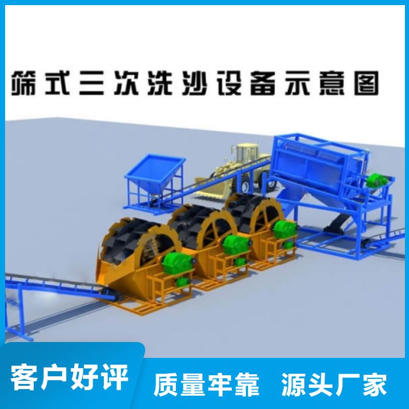 轮式洗砂机冲击破筛沙机