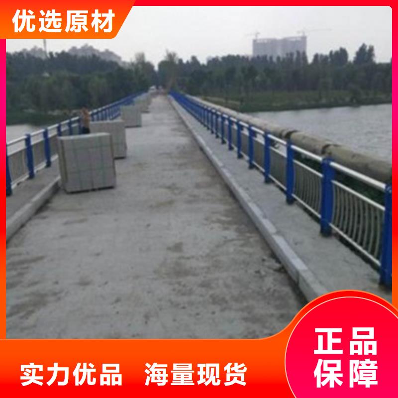 景观桥梁护栏热镀锌立柱通过检测