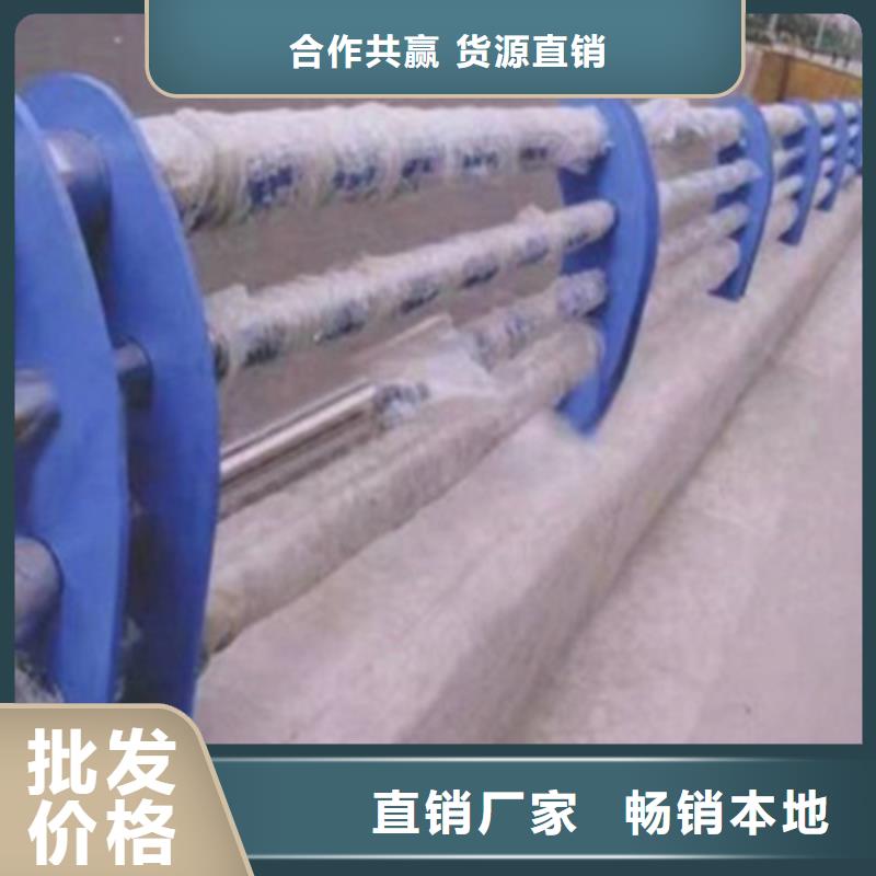 桥梁灯光防撞护栏不锈钢复合管护栏用途广泛