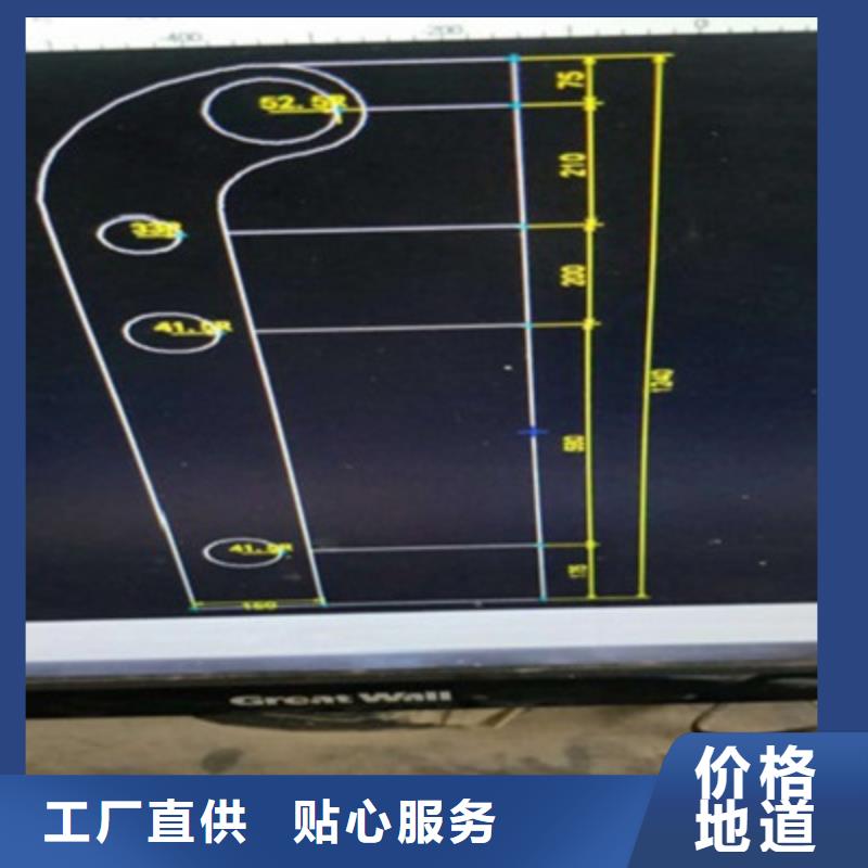 防撞桥梁栏杆,201不锈钢复合管专业生产制造厂
