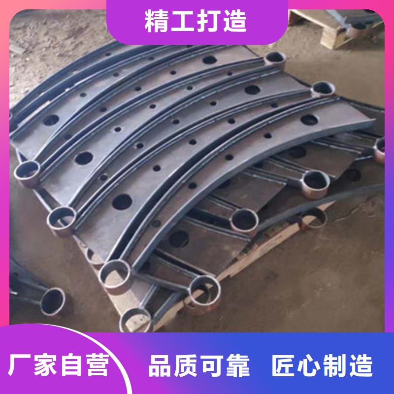 桥梁防撞护栏【不锈钢复合管】检验发货