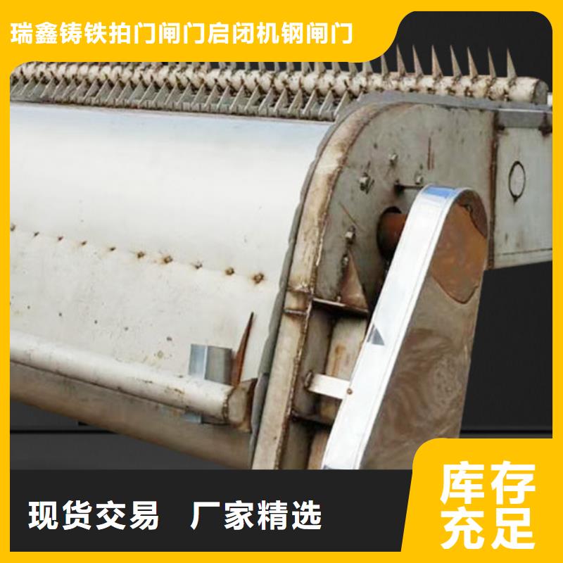 不锈钢清污机人工控制格栅除污机瑞鑫按需定制