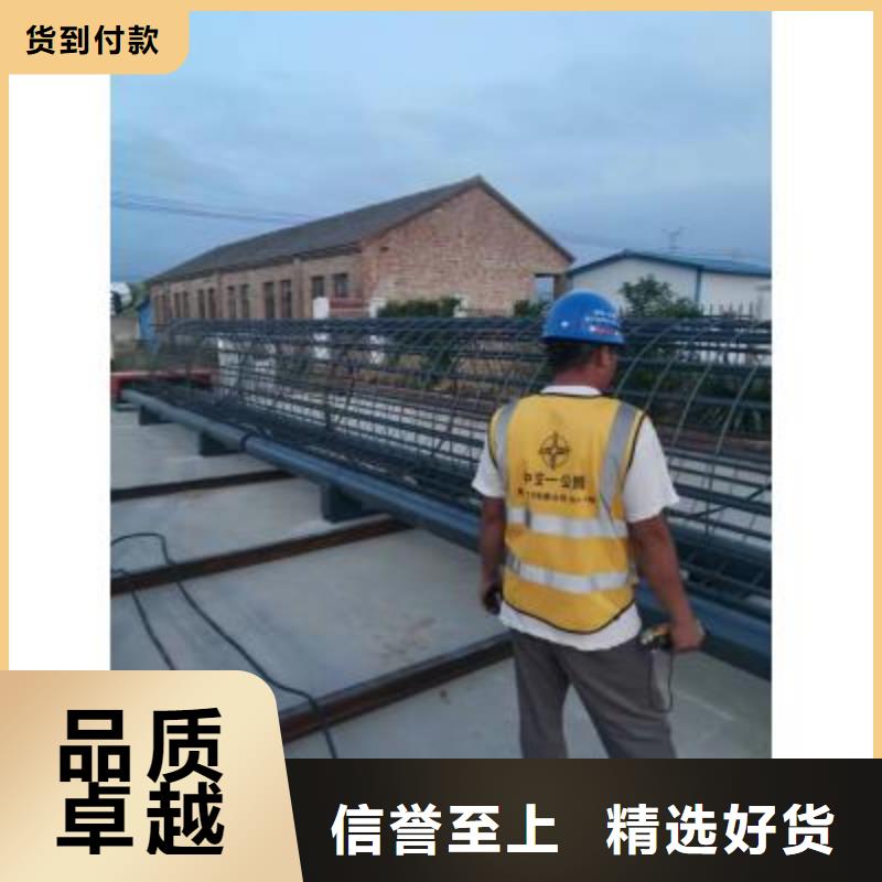 钢筋笼卷笼机来厂考察-河南建贸