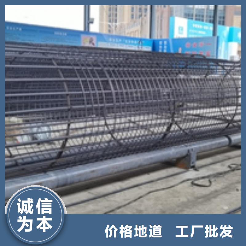 半自动钢筋笼滚焊机整体操作—