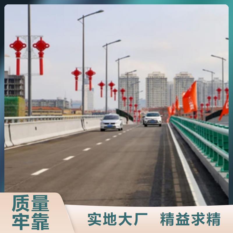 桥梁防撞栏杆_镀锌静电喷塑护栏管价格严谨工艺