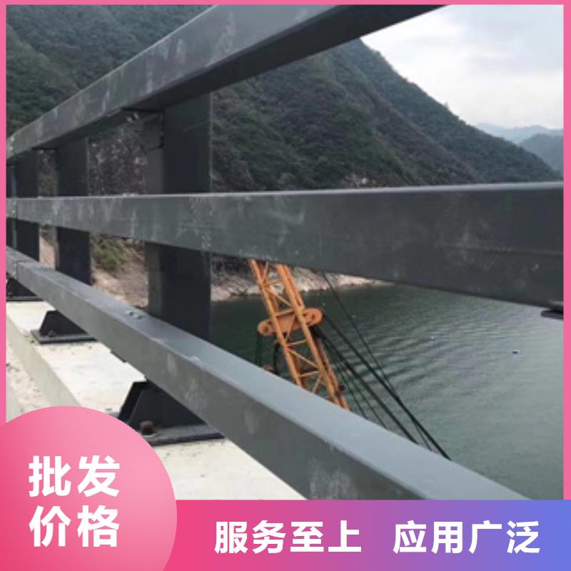 上门测量：钢管氟碳漆喷塑防撞护栏