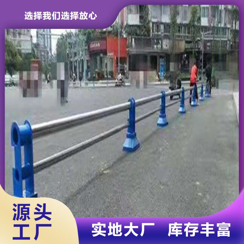 氟碳漆桥梁防撞护栏焊接打磨安装简单