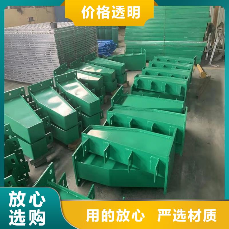 灯光河道防撞护栏表面光滑