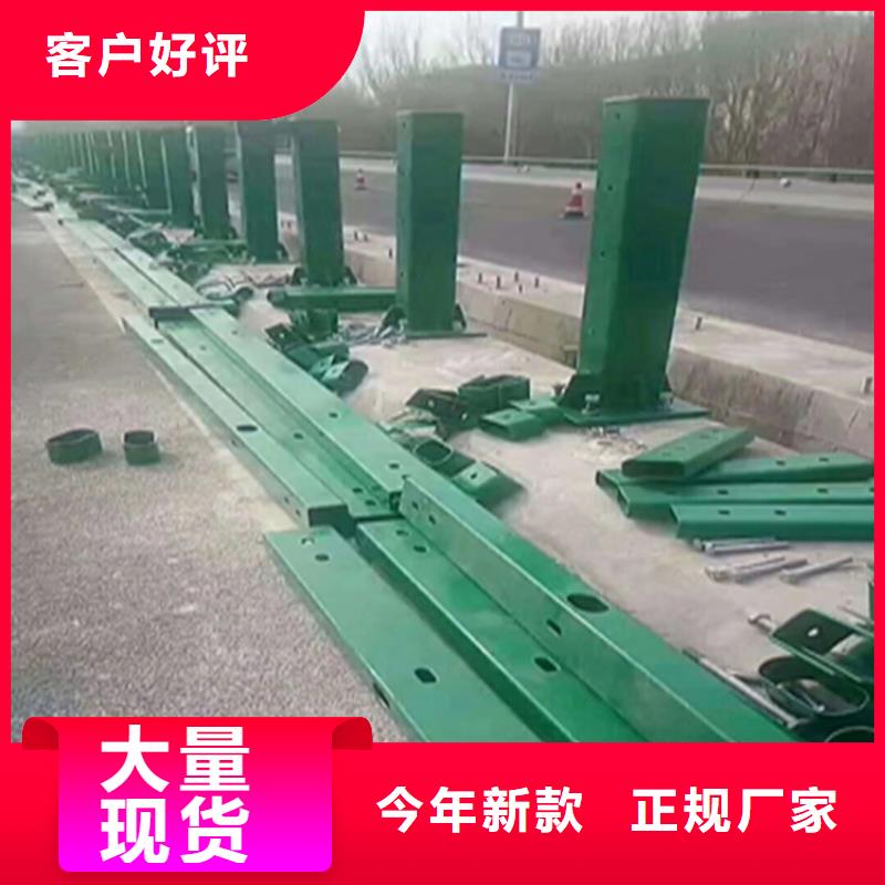 钢管喷漆喷塑桥梁护栏展鸿护栏支持定制