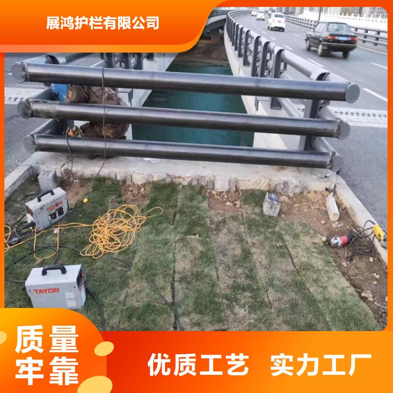 椭圆管喷塑灯光防撞护栏按需定制