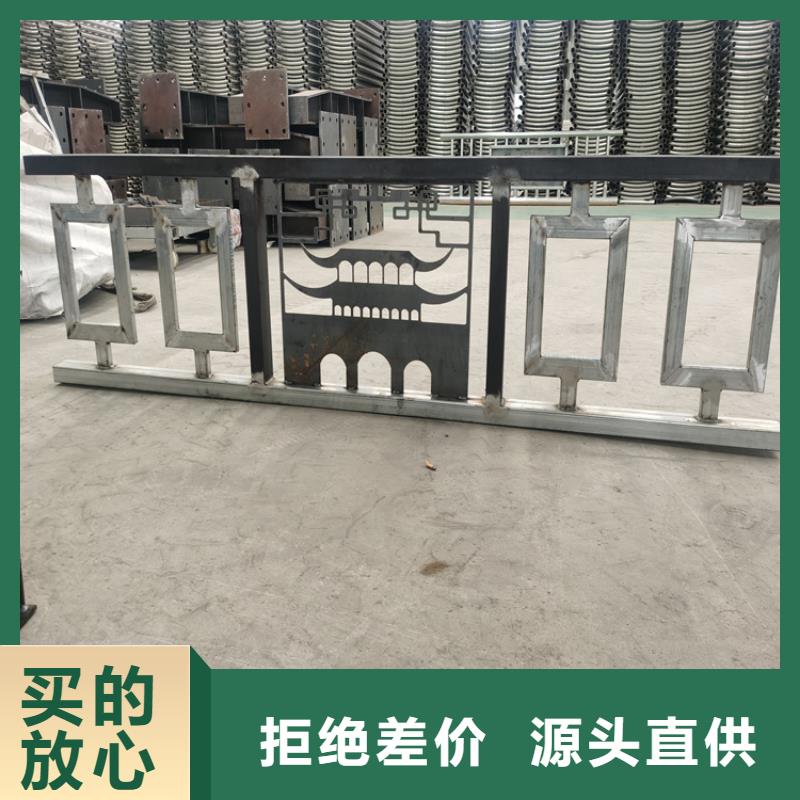 钢管静电喷塑公路护栏坚固切割