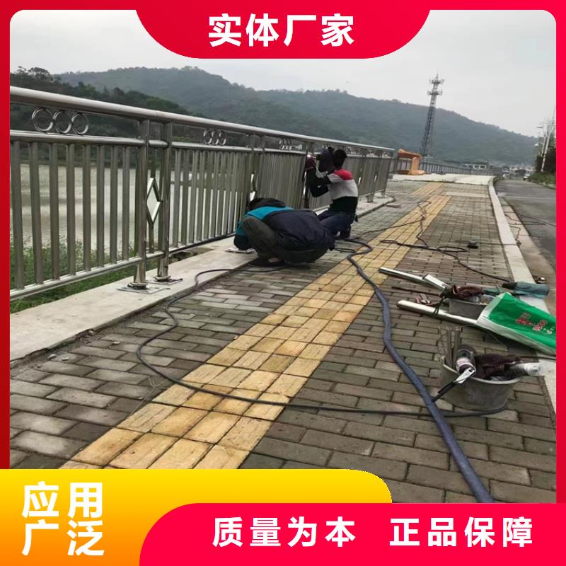 304不锈钢复合管桥梁栏杆来图定做