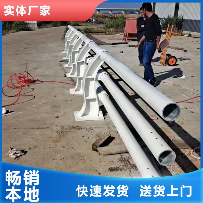 静电喷塑防撞护栏线条优美