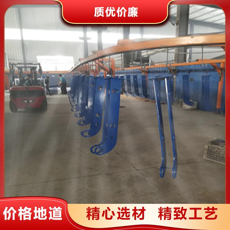 复合管桥梁护栏安装省心省力