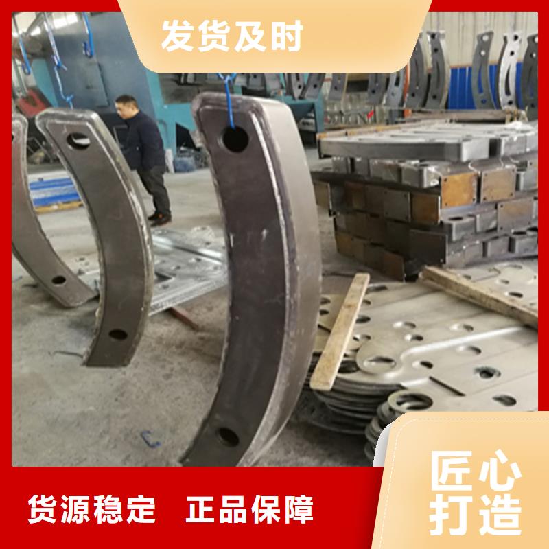 镀锌管景观河道栏杆造型新颖
