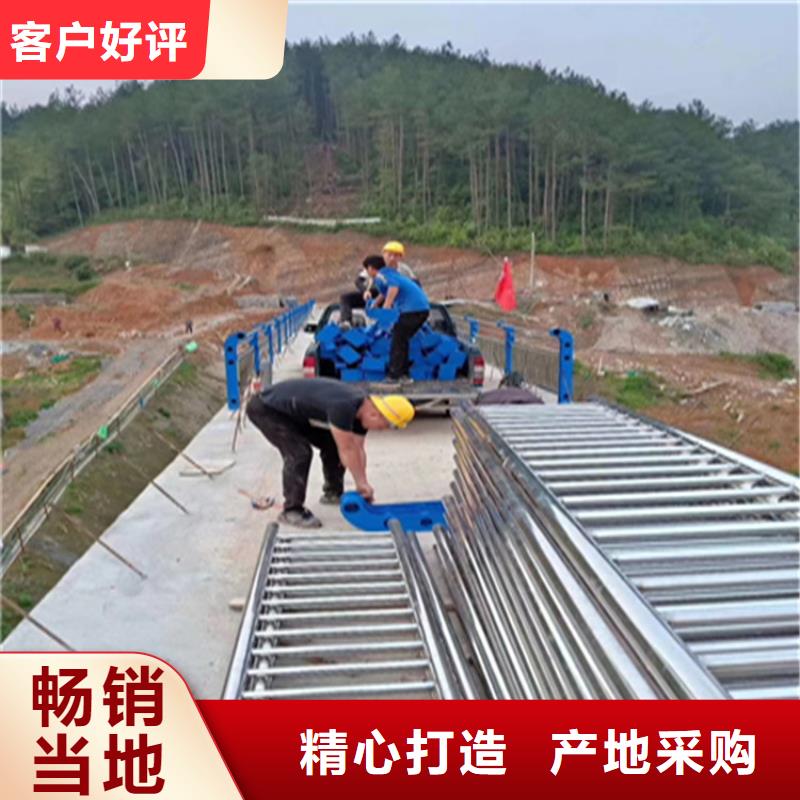 静电喷塑防撞护栏线条优美