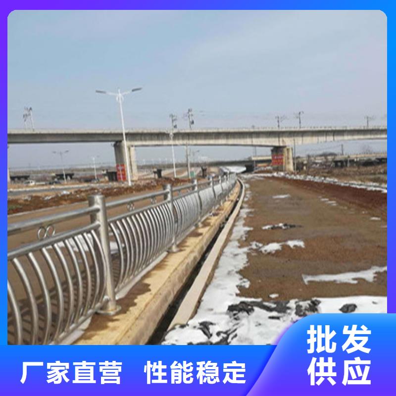 复合管景观栏杆安装省心省力