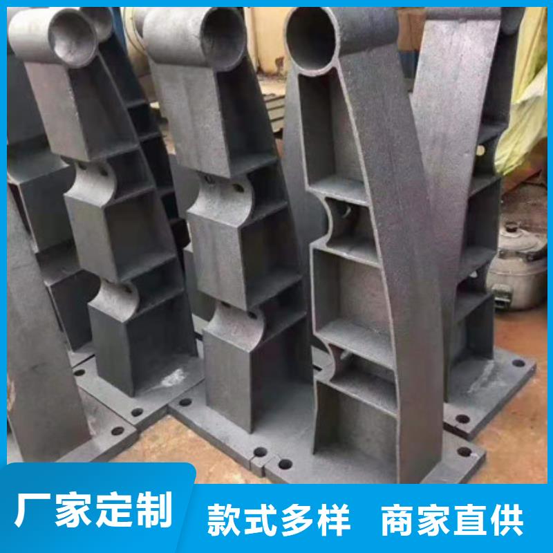 天桥护栏杆铸钢立柱护栏大量现货