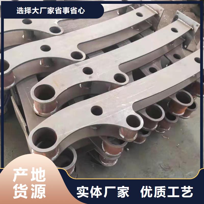 【铸造石仿石护栏立柱】镀锌喷塑防撞栏海量库存