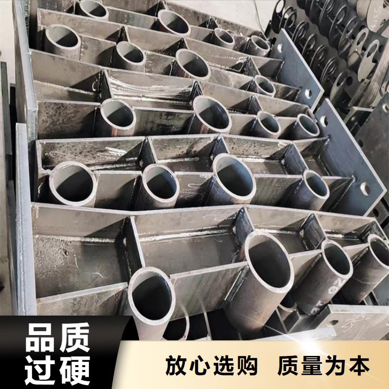 管道路防护市政天桥隔离栏304不锈钢复合管护栏厂家，发货快
