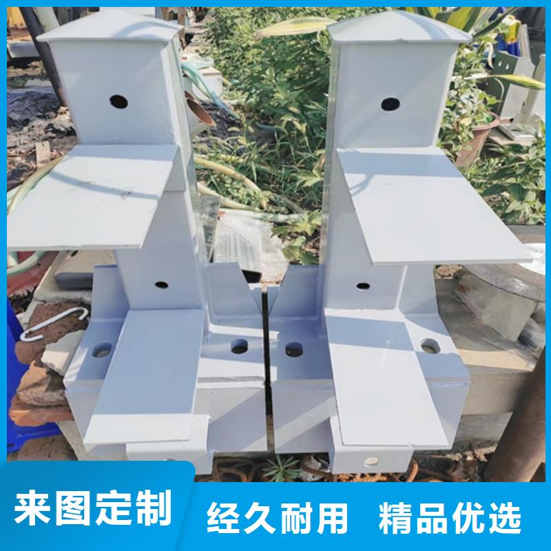 【不锈钢复合管护栏防撞护栏立柱专业按需定制】