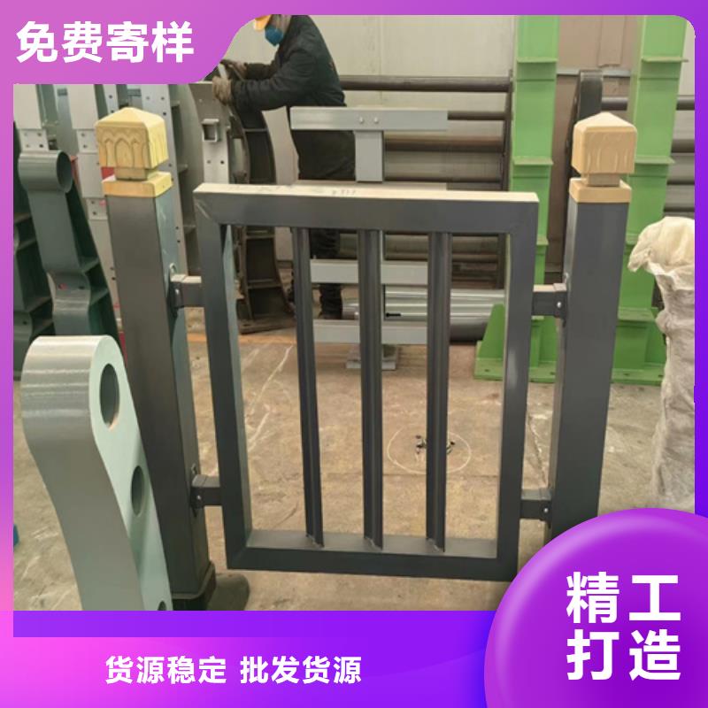 河道护栏_【防撞护栏立柱】库存量大