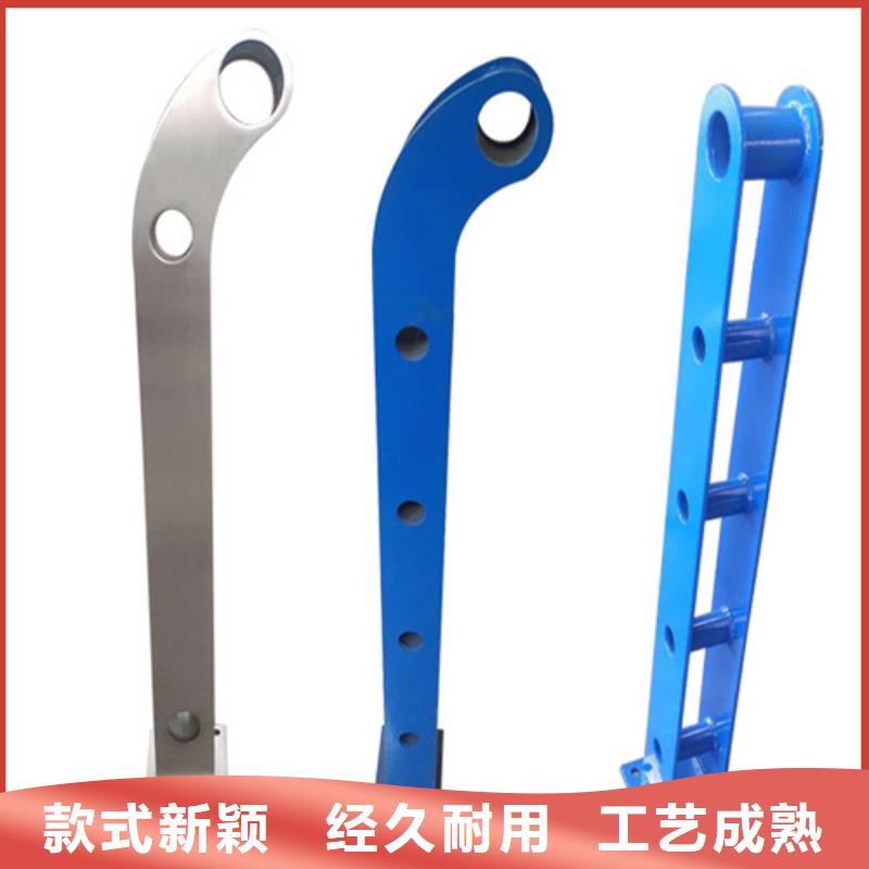 河道护栏防撞护栏立柱用心制造