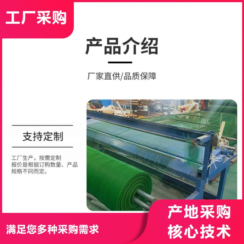 绿色三维植被网施工方法