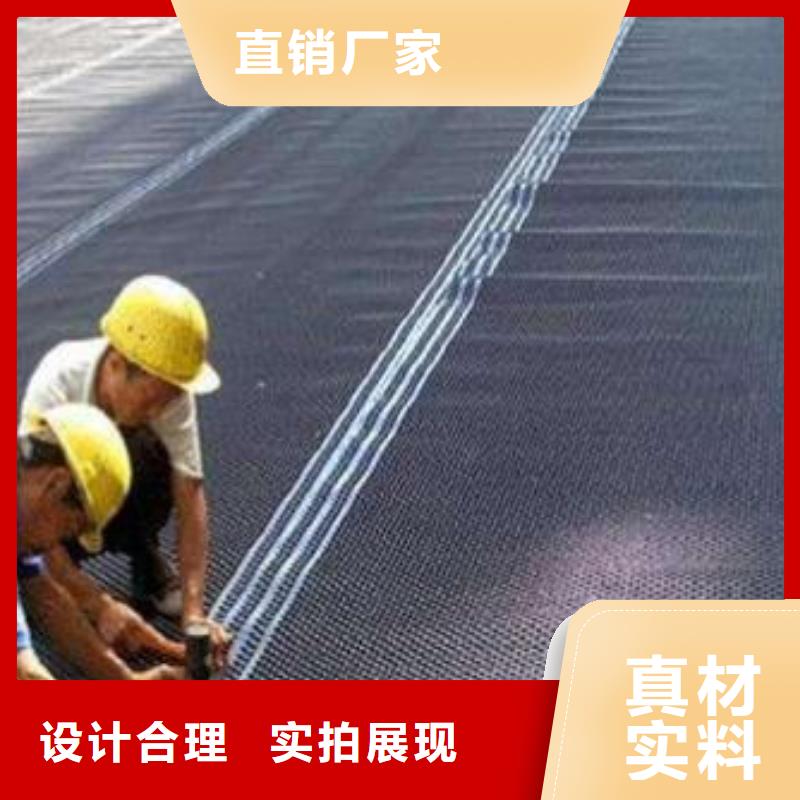 塑料排水板_HDPE黑色土工膜多种场景适用