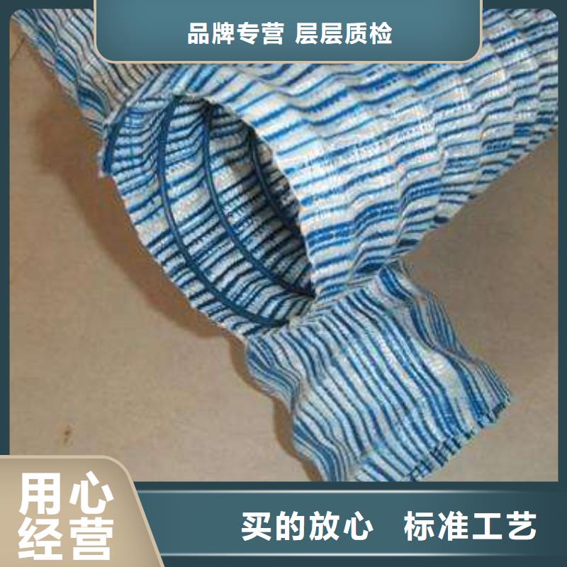 软式透水管凸结点钢塑土工格栅根据要求定制