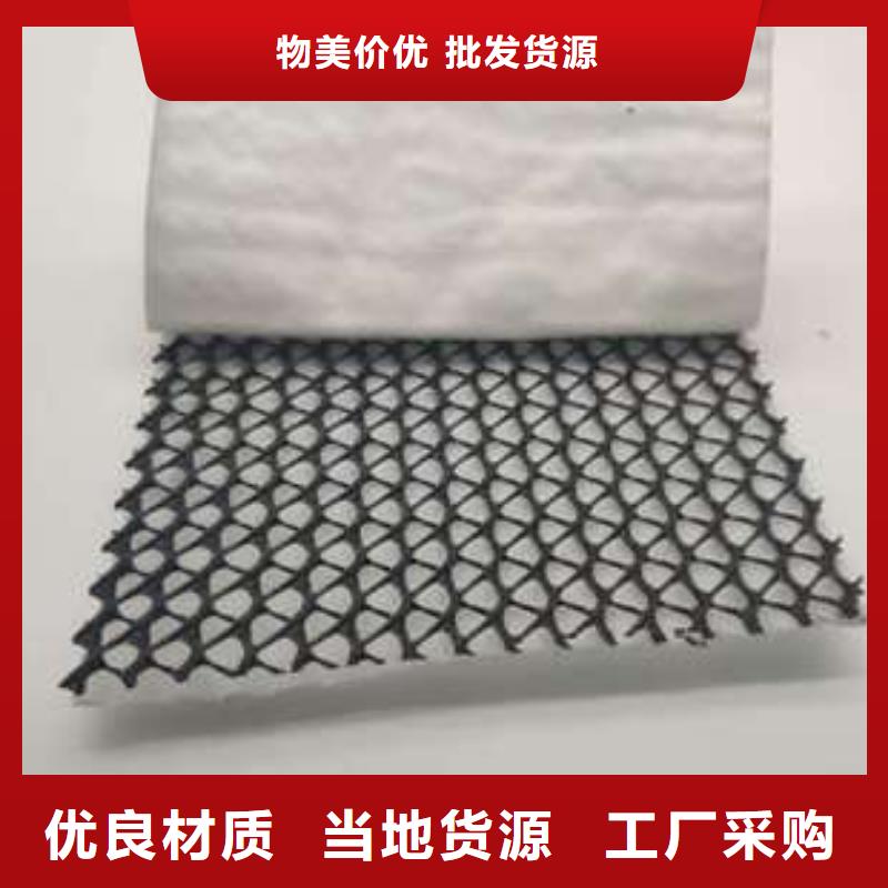 【三维复合排水网HDPE黑色土工膜专业完善售后】