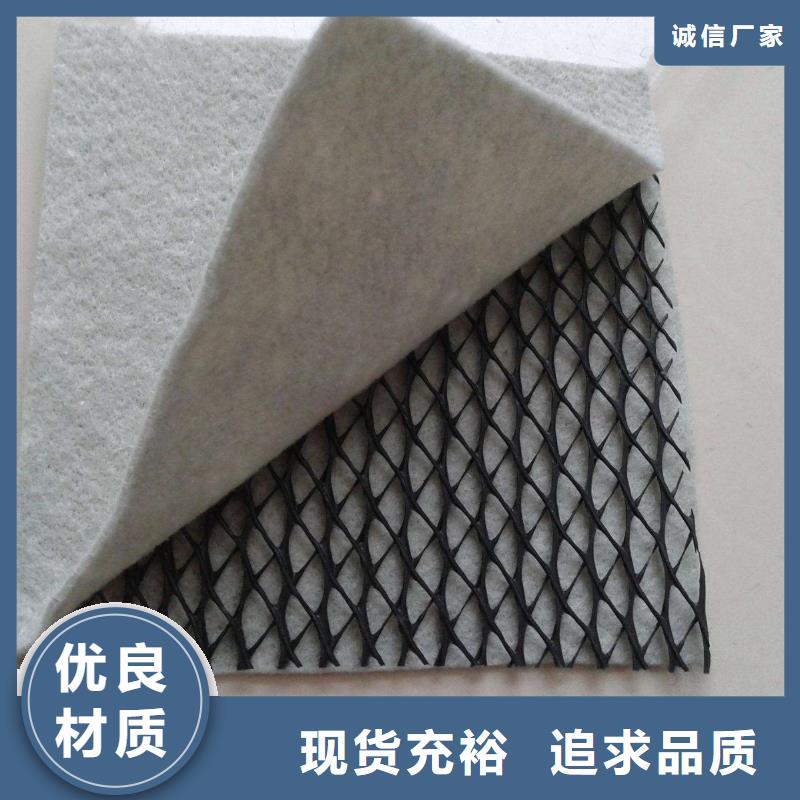 【三维复合排水网塑料土工格栅免费安装】