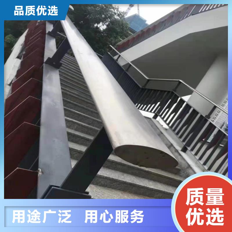桥梁栏杆不锈钢复合管护栏海量库存
