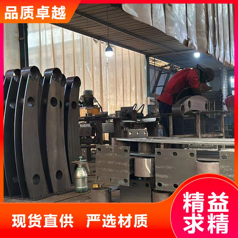 碳素钢复合管护栏_可定制