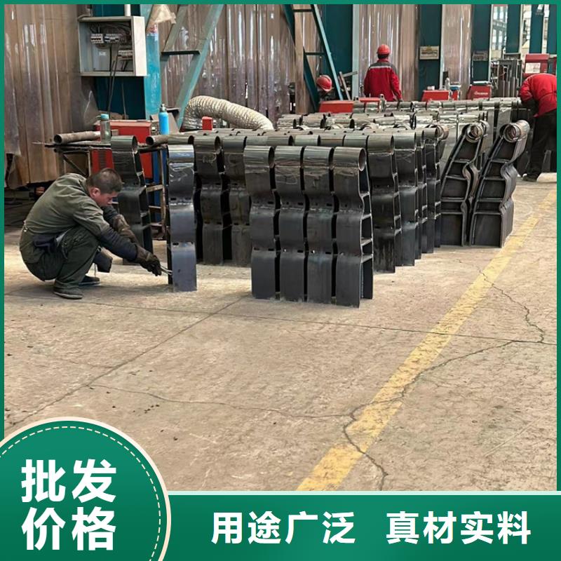 不锈钢复合管河道护栏供货及时保证工期