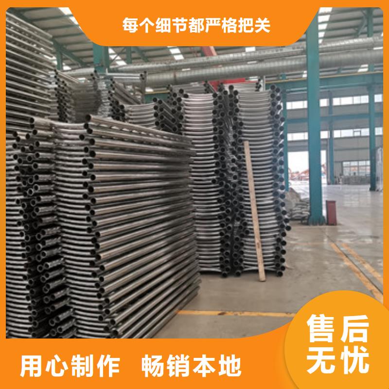 不锈钢复合管护栏人车分流栏厂家供应
