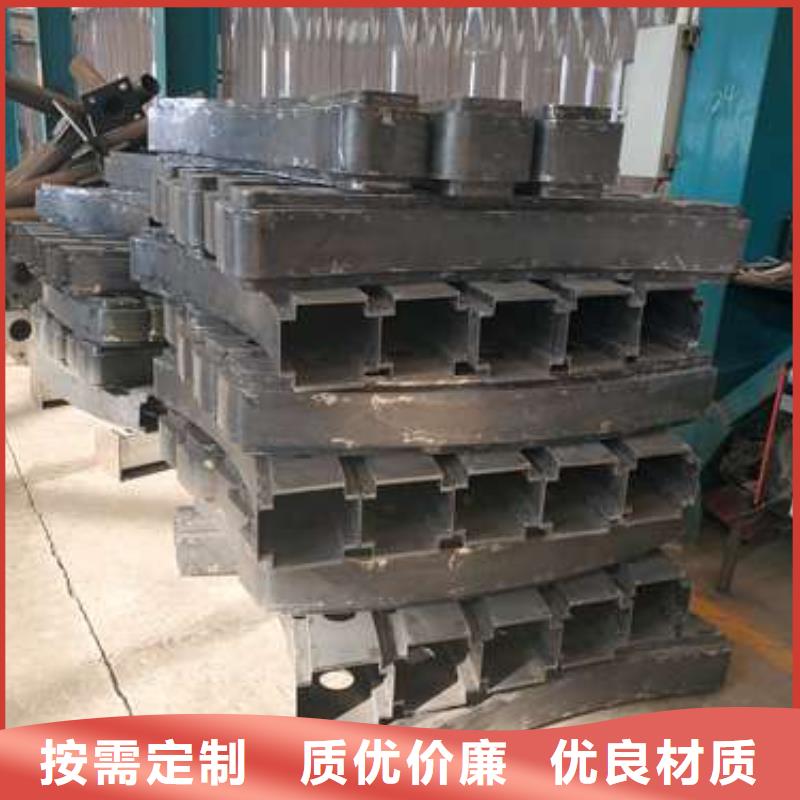 金属梁柱式中央防撞护栏生产厂家_大量现货