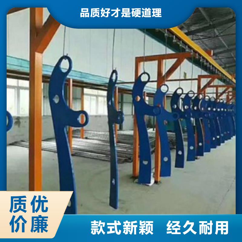 不锈钢复合管栏杆立柱交货快