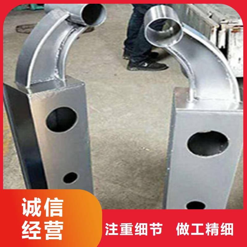 护栏立柱-不锈钢复合管护栏厂家直销供货稳定