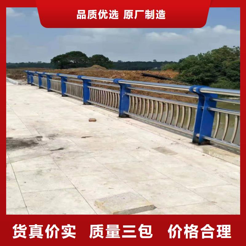 不锈钢桥梁护栏来厂实地考察