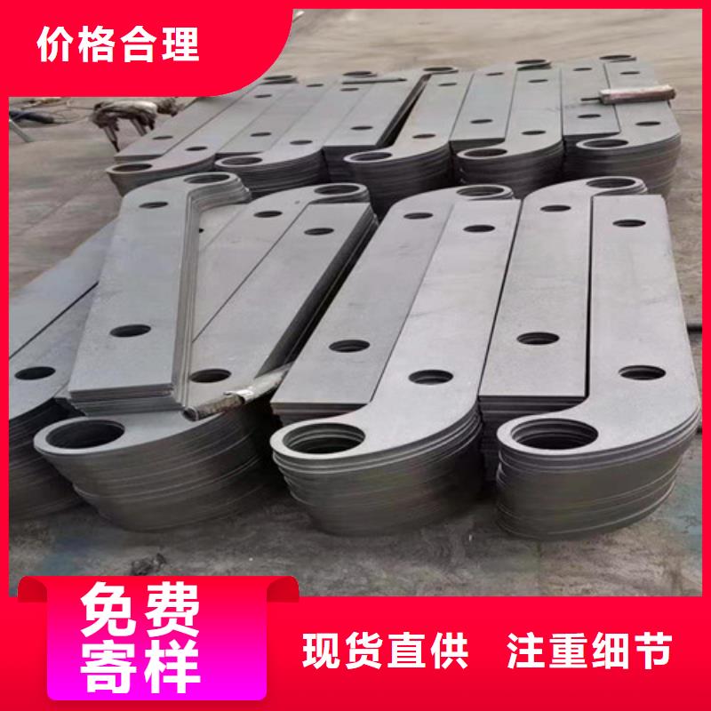 不锈钢复合管景观护栏制作安装