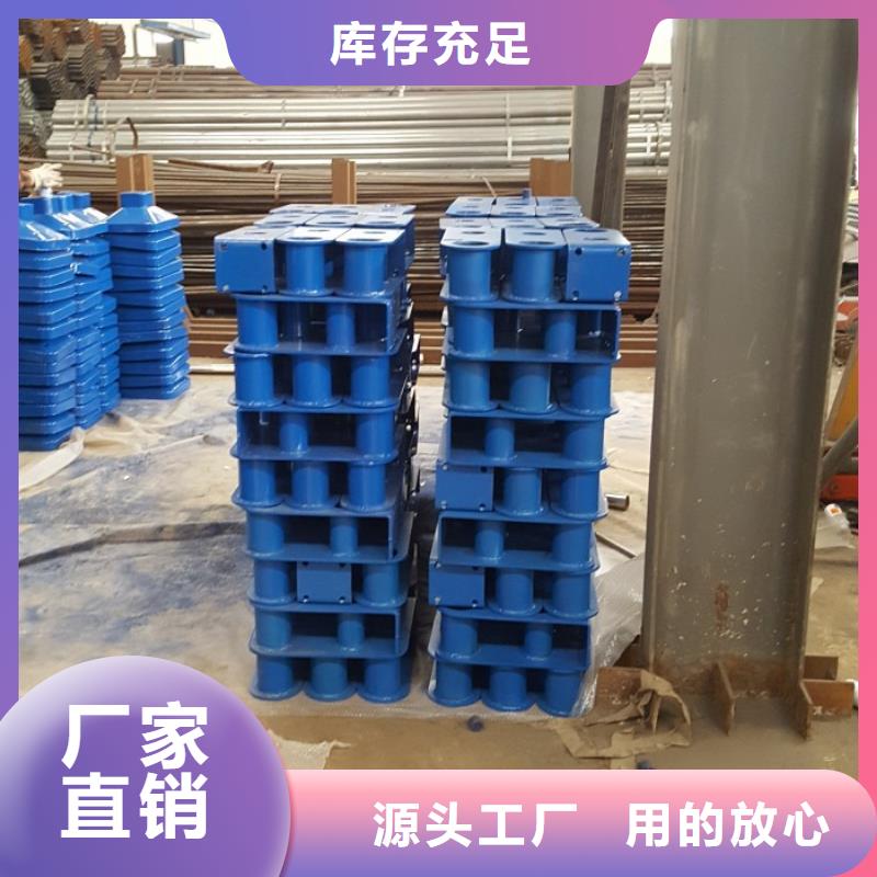 不锈钢复合管护栏_灯箱护栏实地大厂
