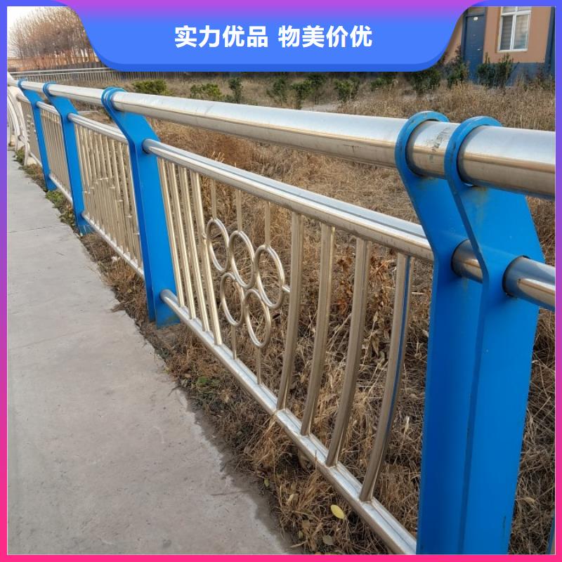 桥梁不锈钢复合管栏杆安装很方便