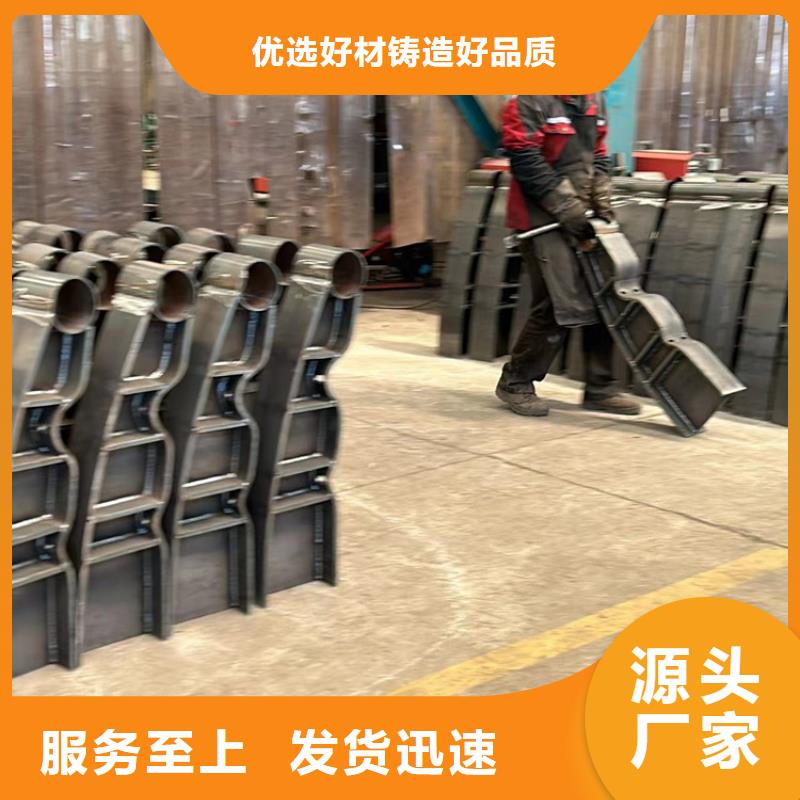 云溪护栏钢板立柱