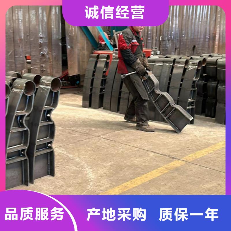 不锈钢复合管景观护栏合格才出厂