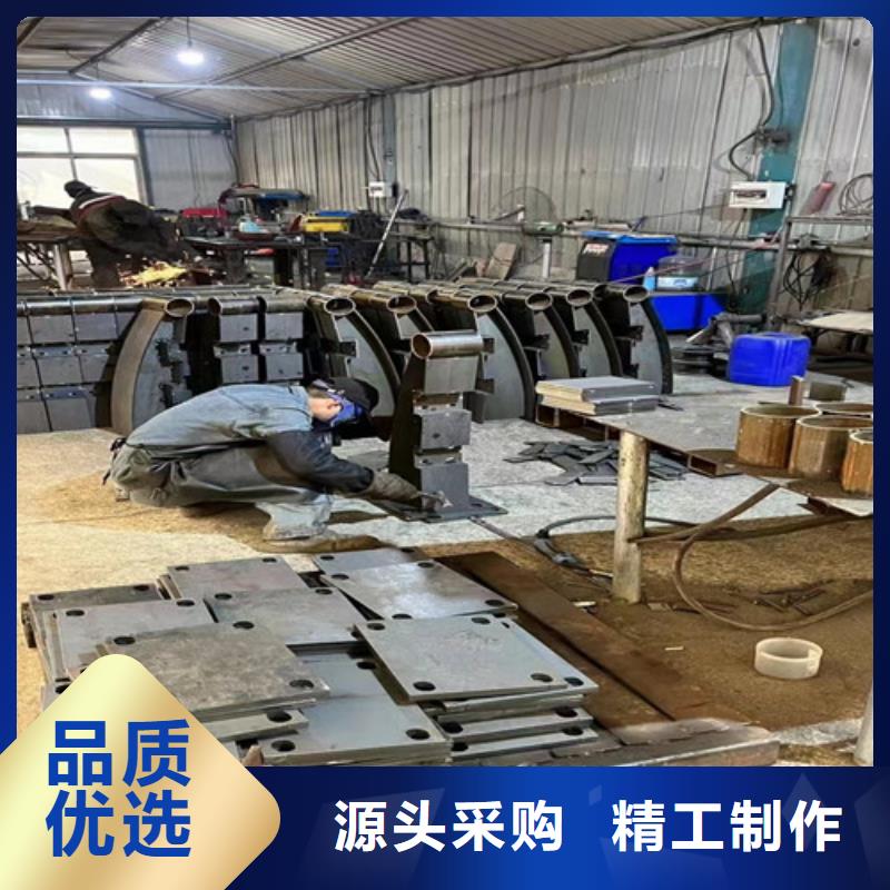 昌江县桥上的防撞护栏_支持定制