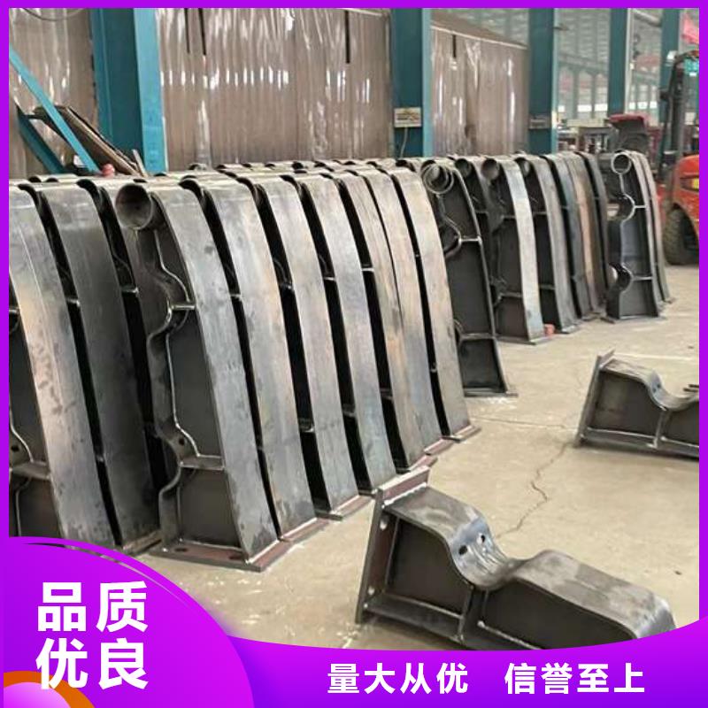 人行道护栏热镀锌立柱厂家定制