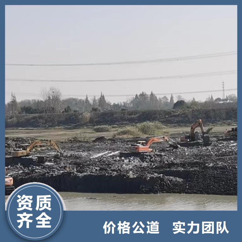 当地船挖哪里有水陆两栖船挖机出租